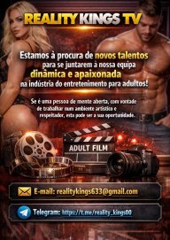 Anúncio de recrutamento profissional - actores X